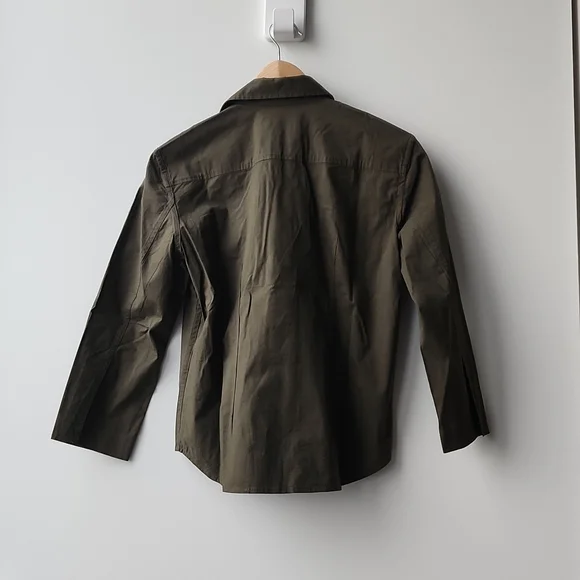 Vintage DKNY Inside Out Reversible Cotton Collared Shirt - Picture 8 of 8